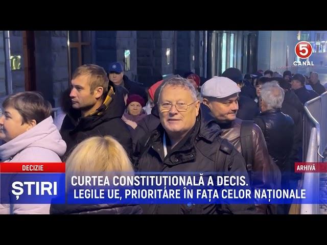 Curtea constituțională a decis.  Legile UE, prioritare în fața celor naționale