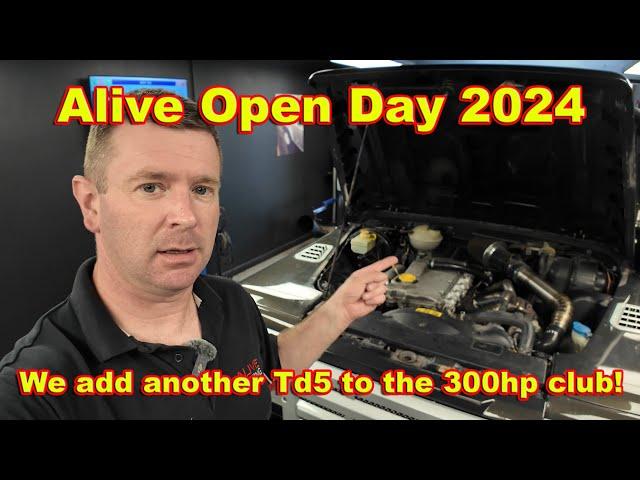 A Td5 Surprise at the 2024 Alive Tuning Open Day