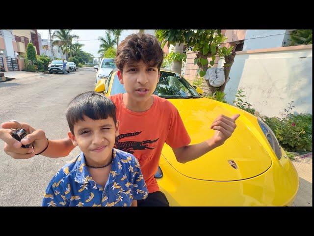 Super-Car Thuk Gayi  PRANK On Sourav