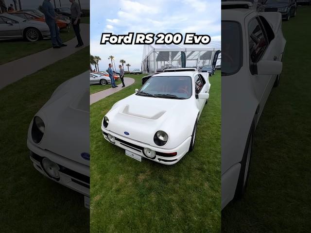 Why is THIS on a Group B Rally Car?? | FORD RS 200 EVO