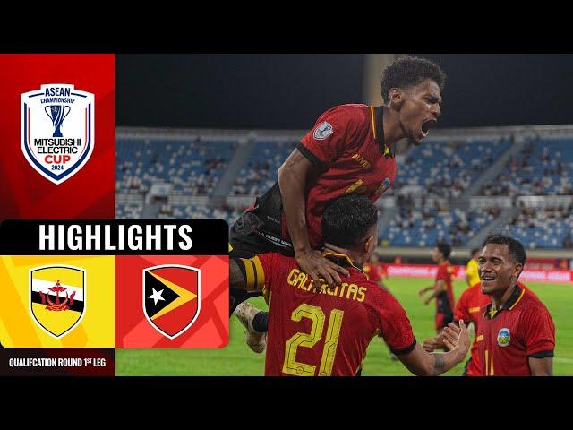  BRUNEI DS 0-1 TIMOR-LESTE  | #MITSUBISHIELECTRICCUP 2024 QUALIFICATION ROUND