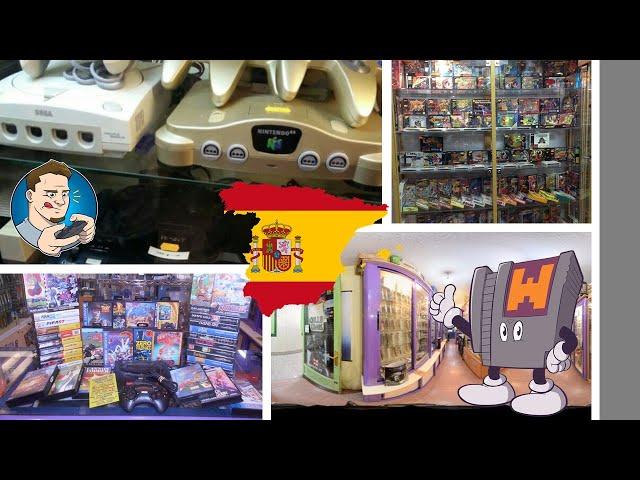 Caçada Retrogamer na Espanha | Loja CholloGames