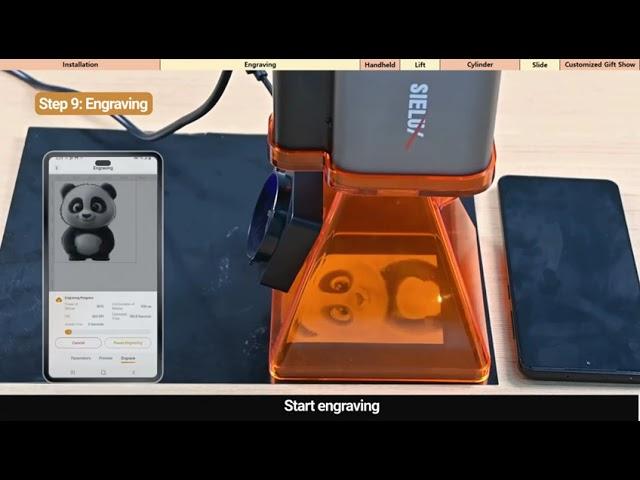 How to Use Sielux AI Portable Laser Engraver
