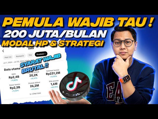 Affiliator Pemula Wajib Tau Ini! Hanya Modal HP & Strategi Khusus Gajian 100 Juta Per/Bulan!