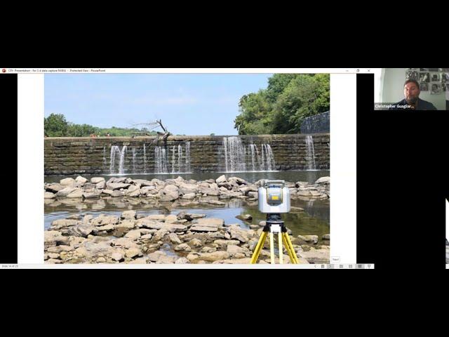 Chris Guagliardo Presents 3D Laser Scanning Surveying Webinar