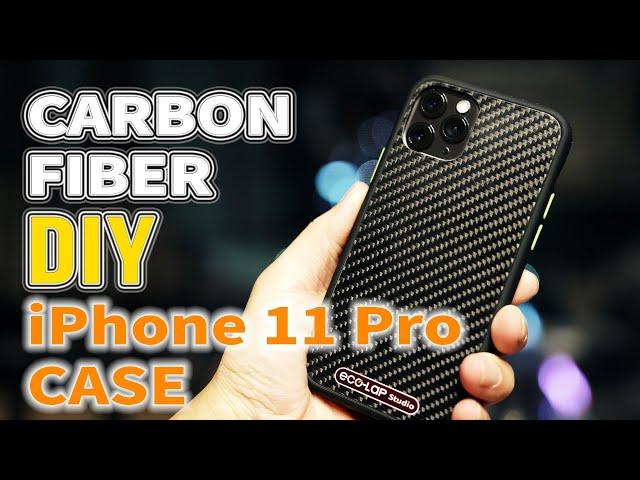 Carbon Fiber iPhone 11 Pro Case with Epoxy Resin [DIY]