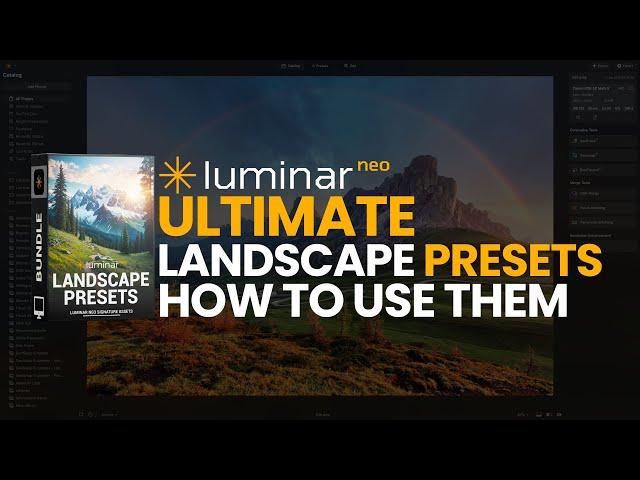 Ultimate Landscape Presets for Luminar NEO