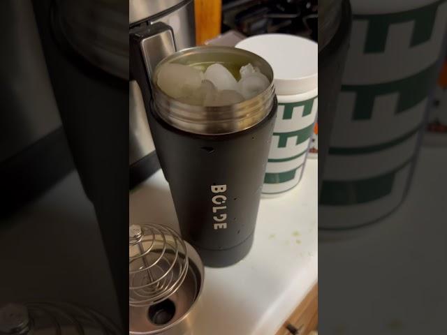 Check Out My New Steel Shaker Bottle #fitnesslifestyle  #morningroutine