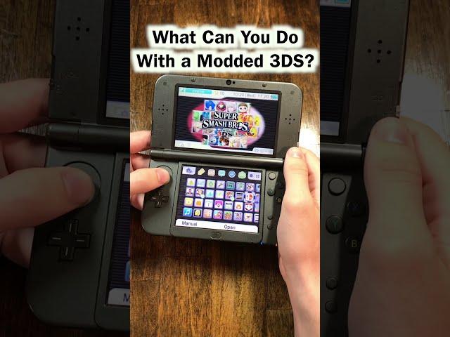 What can a Modded 3DS do?