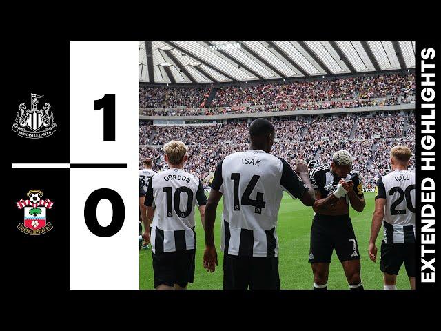 Newcastle United 1 Southampton 0 | EXTENDED Premier League Highlights