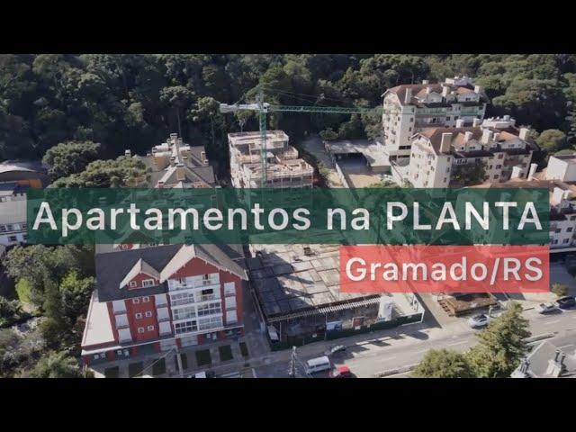 Apartamentos na planta à venda no Centro de Gramado/RS