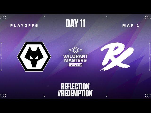 WOL vs. PRX — VALORANT Masters Toronto — Playoffs Stage - Map 01