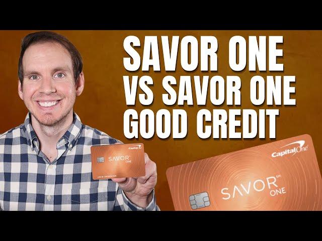 Capital One SavorOne vs Capital One SavorOne Rewards For Good Credit | Which Credit Card is BETTER?!