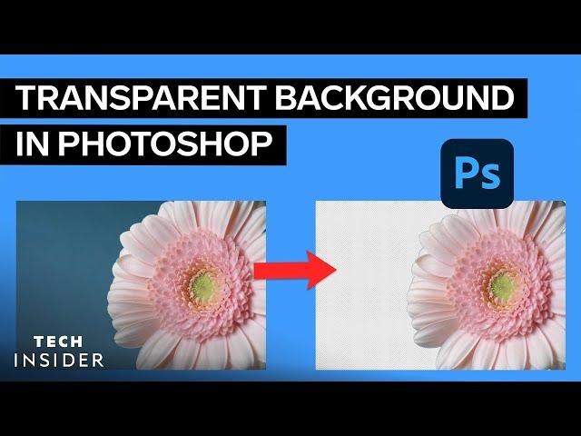 How To Make A Background Transparent In Photoshop