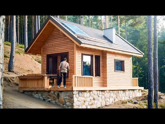 Man Spent 60 Days Building House in the Forest!