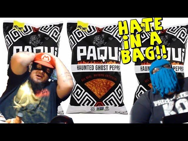 Pachyderms Eating Paqui Chips! (HAUNTED GHOST PEPPER CHIPS!) | Ten Dollar Slimer