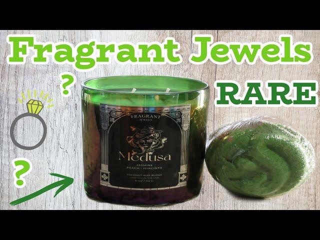 RARE Medusa Bath Bomb and Candle Set with Jewelry Inside | Fragrant Jewels!