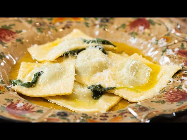 The Authentic Ricotta & Spinach Ravioli