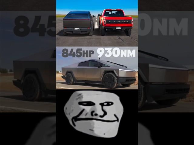 Tesla Cybertruck v F-150 Raptor R: DRAGRACE