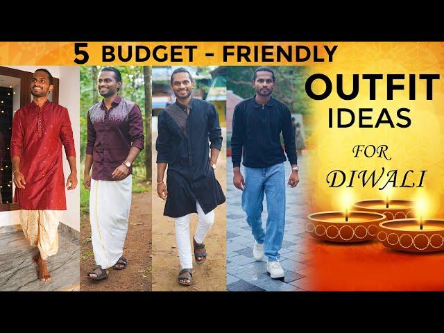 5 Budget Friendly 🪔 DIWALI OutFits Ideas For Men 