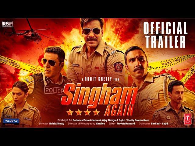 Singham Again : Official Concept Trailer | Ajay Devgn ,Ranveer Singh, Arjun,Deepika | Rohit Shetty