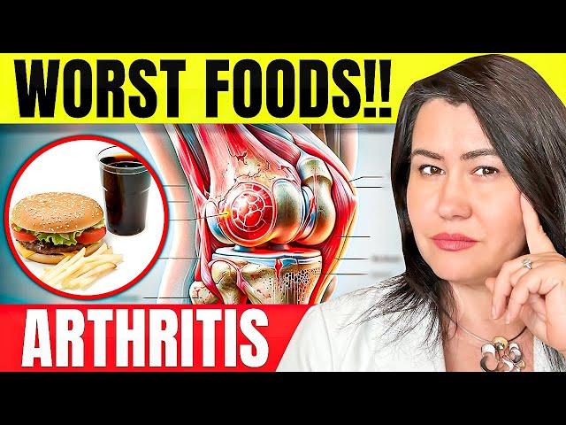 5 WORSE FOODS FOR ARTHRITIS - BONUS! How to replace them ?