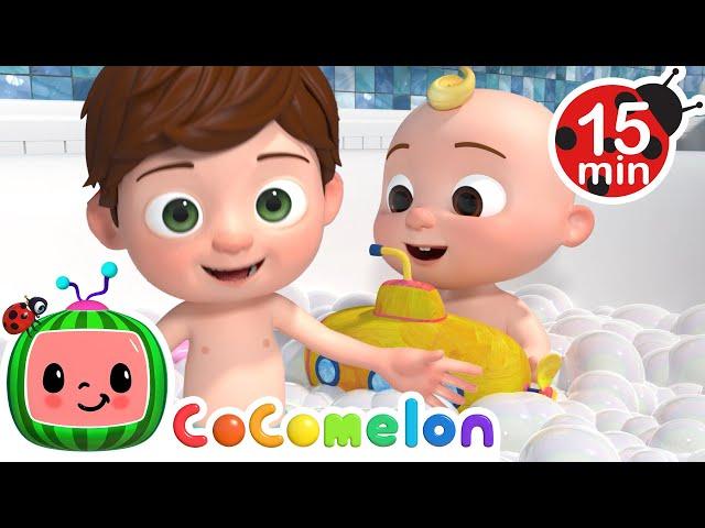 Bath Time Song | 15 MIN LOOP | CoComelon | Nursery Rhymes