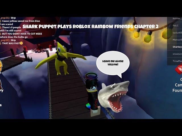 SB Movie: Shark Puppet plays Roblox Rainbow Friends Chapter 2!