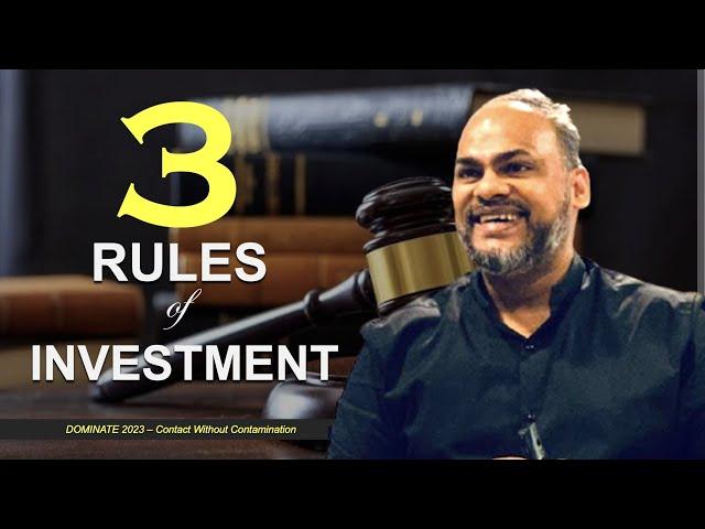 3 Simple Rules of Investing You Can Apply In Any Investment