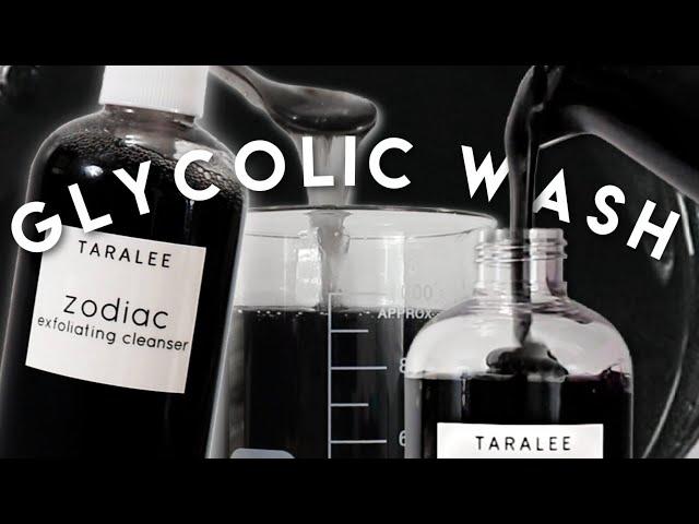 DIY Glycolic Acid Face Wash