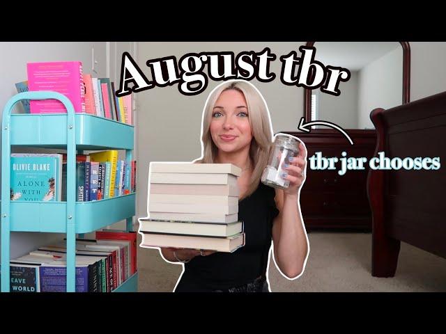 What I'm Reading in August 2024: TBR jar chooses my reads