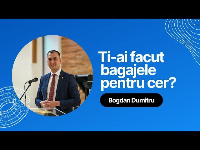 Ti-ai Facut Bagajele Pentru Cer?