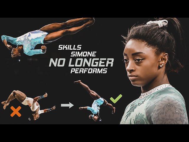 Skills Simone Biles Eventually STOPPED Performing