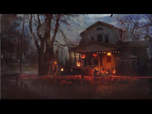 Haunted House Halloween Ambience With Relaxing Spooky Sounds and White Noise ~ 3 Hours