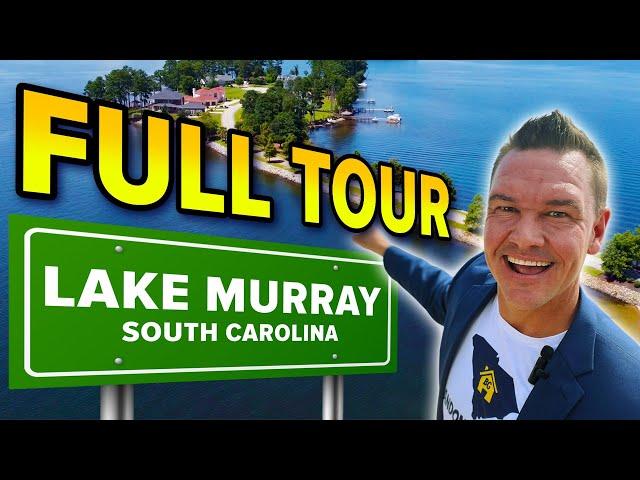 Exploring LAKE MURRAY South Carolina | FULL South Carolina Driving Tour  | Living in Columbia SC