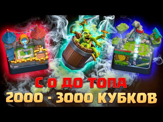 ️ Ч3. НЕ СПИДРАН С 0 ДО ТОПА БЕЗ ДОНАТА | 7 АРЕНА - 10 АРЕНА | КЛЕШ РОЯЛЬ | CLASH ROYALE