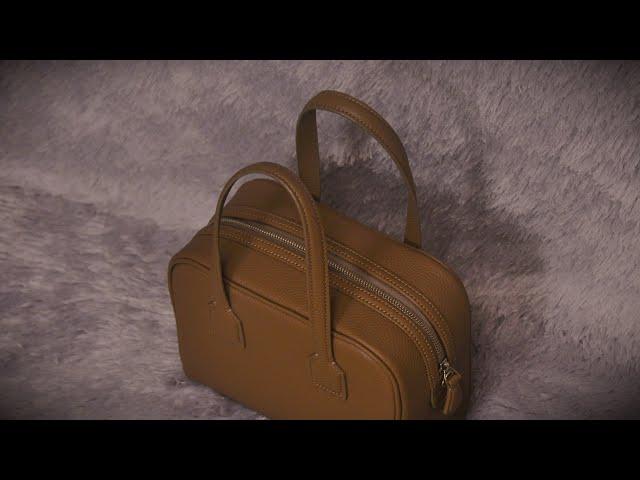 Making a Leather Small Tote Bag