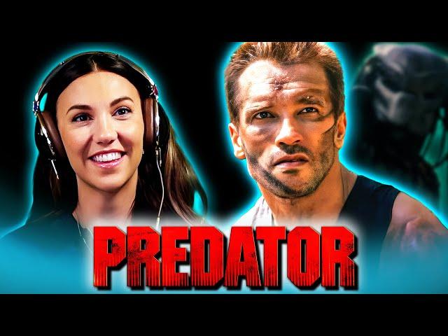 PREDATOR (1987) Movie Reaction w/ Coby FIRST TIME WATCHING