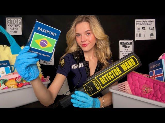 ASMR Sassy Airport Security Roleplay ️ (TSA Bag Check)