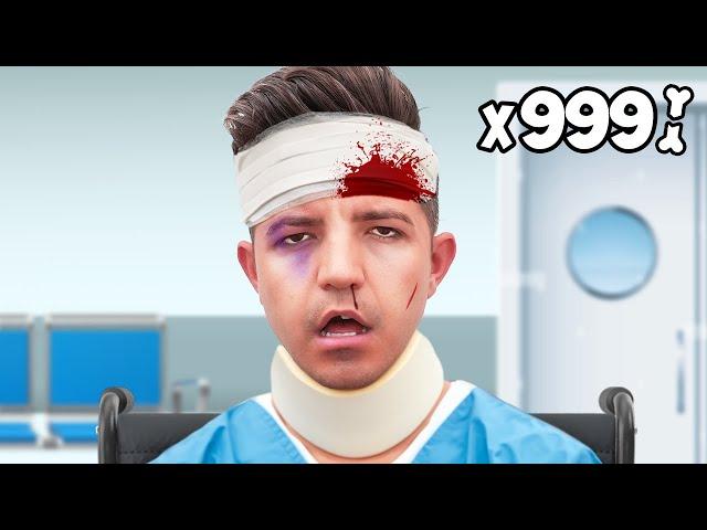 Breaking Every Bone in Roblox!