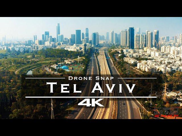 Tel Aviv - by drone [4K]