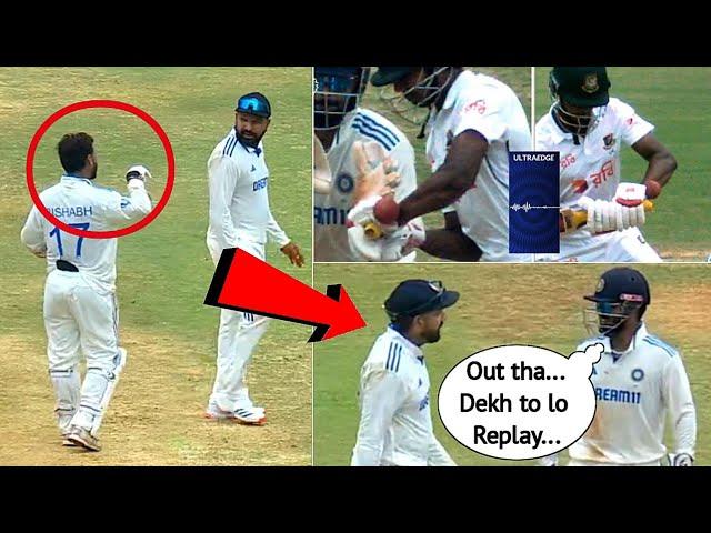 Viral video: Rishabh Pant trolls Rohit Sharma for not taking DRS, caught in Stump Mic | Ind vs Ban