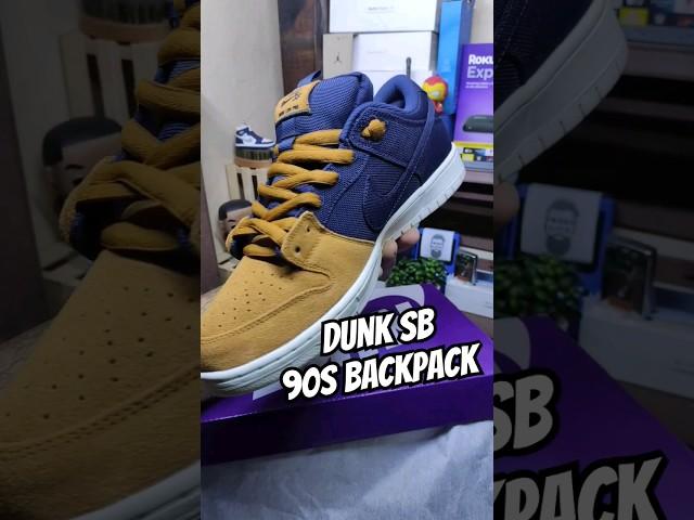 Nike Dunk SB low 90s backpack unboxing swap laces #snkrs #sneakerhead #nike