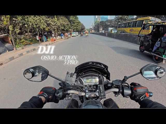 MY FIRST MOTOVLOG WITH DJI OSMO ACTION 5 PRO + DJI MIC MINI