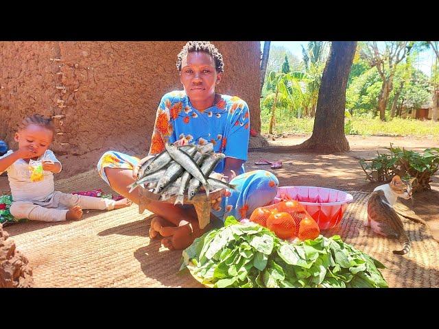 African village life #cooking village food for Breakfast