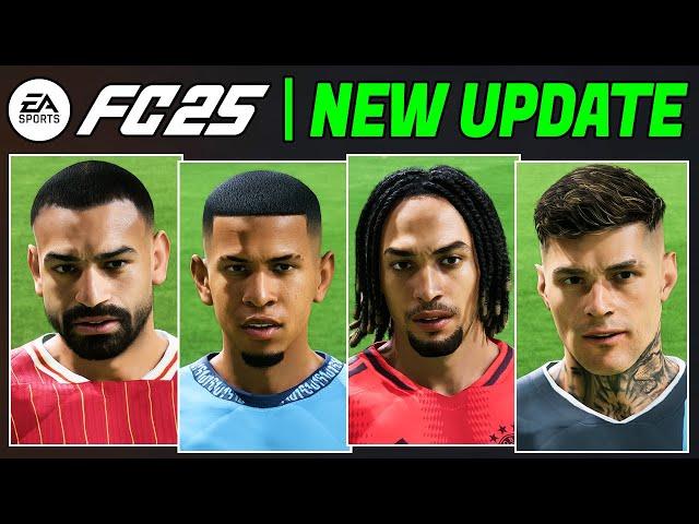 EA FC 25 NEWS | ALL 242 NEW REAL FACES IN TITLE UPDATE #6