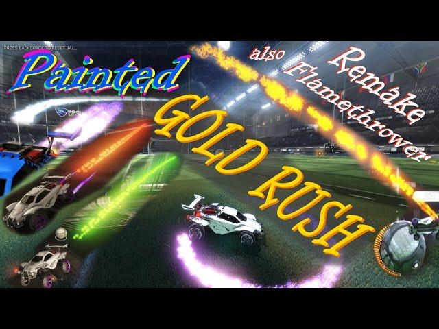 Painted GoldRush(Alpha Boost)+ Remake for Flamethrower [Let's Show #17]by HurricaneModding