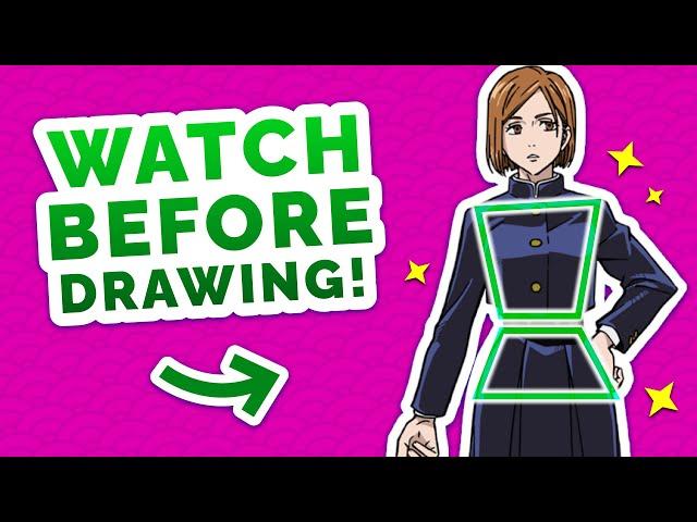 How to Draw FEMALE Body Proportions!