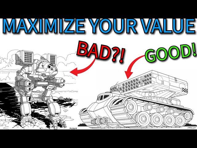 BATTLETECH: Battle Value exploits. How to maximize your battle value! The Mek Lab.