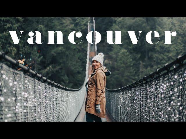 Spontaneous Road Trip to Canada | Vancouver at Christmastime